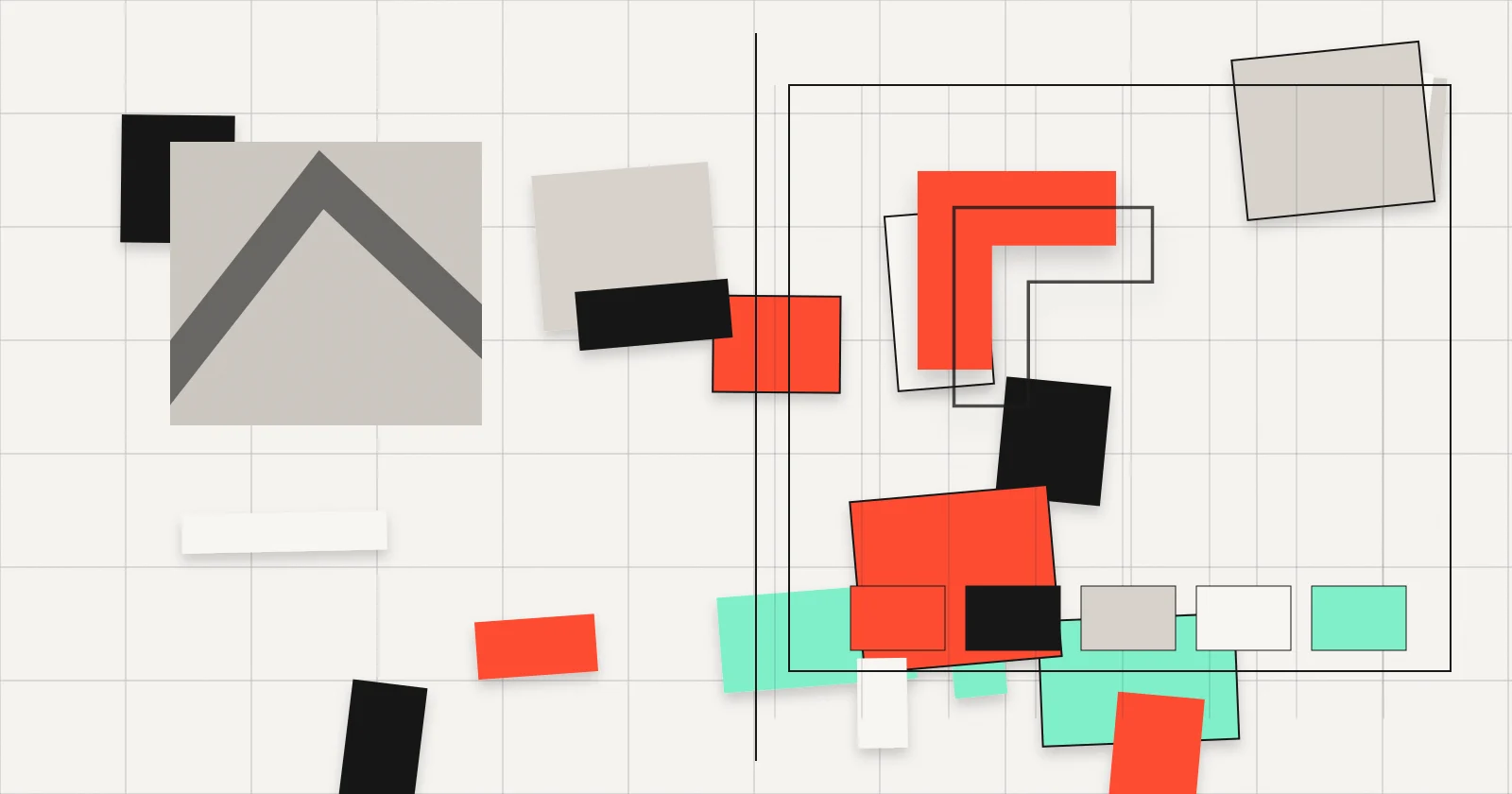 Редакционный коллаж к статье «Экологичная упаковка: что это и зачем бизнесу» в модульной визуальной системе Yapil